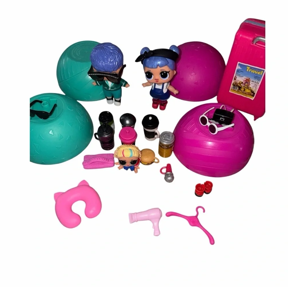 L.O.L. Surprise! Doll Set with Pink and Teal Spheres